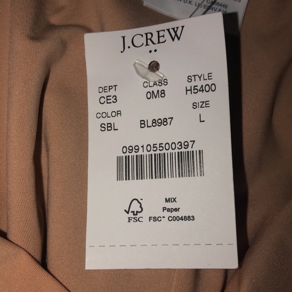 J.CREW FACTORY Scoopback one-piece swimsuit - Picture 8 of 8